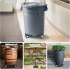 Okrúhly vozík na rastliny Ø 40-54 cm nosnosť 200 KG čierny Náhľad obrázku produktu 8