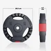 Gorilla Sports Sada činkových kotúčov s úchopom, 17,5 kg Náhľad obrázku produktu 13