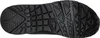 The sole of a black shoe is shown from a top-down view against a white background. Anteprima dell’immagine prodotto