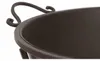 Bol à feu antique, fer peint par poudrage, brun rouille Voir les images du produit 3