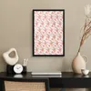 MuchoWow® MuchoWow® Gerahmtes Poster Blumen - Rosa - Produktbild-Vorschau 2