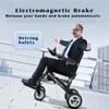 Elektrický invalidný vozík – skladací cestovný model – Náhľad obrázku produktu 4