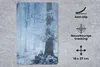 MuchoWow® Mauspad Mousepad Wald - Winter - Schnee 18x27 cm Produktbild-Vorschau 2