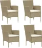 VidaXL 310564, terasa, Polstrované sedadlo, Polyester, Náhľad obrázku produktu 1