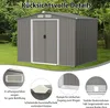 Szopa narzędziowa COSTWAY z fundamentem, 260x207x180cm, Podgląd zdjęcia produktu 4