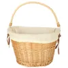 Cestino in vimini per cestino anteriore della bicicletta Anteprima dell’immagine prodotto 4