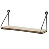 Wandregal 30x9x13cm Regal Ablage Wandboard Metall MDF Produktbild-Vorschau 4