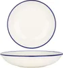 Piatti fondi Rinart - Bordo blu - Porcellana - 20 cm Anteprima dell’immagine prodotto 1
