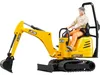 Mikrokoparka Bruder JCB 8010 CTS i robotnik budowlany Podgląd zdjęcia produktu 1