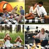 Pikniková deka plážová podložka s izolací nepromokavá Náhled obrázku produktu 10