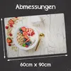 Küchenmatte 60x90 cm Vinylmatte Bodenmatte Dekoration - Produktbild-Vorschau 5