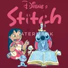 Lilo & Stitch Mit Buch Uni Hoodie, XXL, Bordeaux Produktbild-Vorschau 2