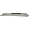 Taca dekoracyjna metalowa 44x13 cm srebrna Taca na świece Podgląd zdjęcia produktu 1