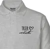 Huuraa Damen Polo Shirt Trier verliebt XL Sport Grey Bio Produktbild-Vorschau 2