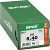 SPAX® 0191010600405 SPAX® Universalschrauben T30 Senkkopf Podgląd zdjęcia produktu 16