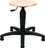 Drehhocker m.Bodengl.Buche natur Sitz-H.390-520mm TOPSTAR Produktbild-Vorschau 1