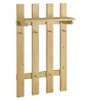 Garderobenpaneel Flurgarderobe Kleiderhaken aus Kiefer Produktbild-Vorschau 1