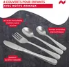 Couverts pour enfants Nirosta Safari, couverts de haute Voir les images du produit 6