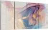 DEQORI Glasbild Echtglas 4x30x60 cm 'Marmorgrafik in Produktbild-Vorschau 1