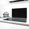 Glasschutzplatte für Herd 90x52 Schwarz Produktbild-Vorschau 3