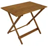 Klapptisch Gartentisch 90x60cm, Akazie Produktbild-Vorschau 1