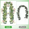 2 Stück Eukalyptus blumengirlande deko, 1,8m Eukalyptus Produktbild-Vorschau 5