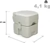 Campingtoilette, Tragbare Toilette, Reisetoilette 20L mit Produktbild-Vorschau 3