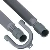 Ausziehbarer Ablaufschlauch 80-300cm Ø19/22 mit Haltebogen Produktbild-Vorschau 1