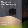 Calex Sanremo Wandleuchte, für Außen & Innen, GU10 Fassung, Produktbild-Vorschau 2