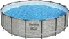 Bestway Steel Pro 5619E, Gerahmter Pool, Leiter, Grau, 67,4 Produktbild-Vorschau 3
