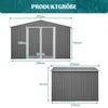 Edificio tecnico in metallo, dimensioni 300 x 252 x 191 cm, Anteprima dell’immagine prodotto 2