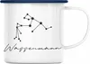 Trendation - Wassermann Sternzeichen Emaille Tasse Geschenk Produktbild-Vorschau 1
