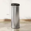 HOMCOM Mülleimer mit Sensor 50L Automatischer Mülleimer mit Produktbild-Vorschau 3