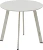 Runder gartenbeistelltisch "saona" lehm 50 x 45cm aus stahl Produktbild-Vorschau 1