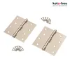 KOTARBAU® Universal-Scharnier 2Stk. 100x100mm Nickel Produktbild-Vorschau 6
