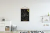 MuchoWow® Textilposter Plauen - Stadtplan - Karte - Gold - Produktbild-Vorschau 2
