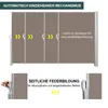 Jopassy  Seitenmarkise Markisen  Alu Markise Garten Braun Produktbild-Vorschau 5