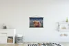 MuchoWow® Textilposter Schottischer Highlander - Kuhkopf - Produktbild-Vorschau 2