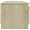 vidaXL TV-Schrank Sonoma-Eiche 140x40x35,5 cm Holzwerkstoff Produktbild-Vorschau 6