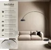 tectake® Bogenleuchte Arcus 70er Jahre Retro-Stil Produktbild-Vorschau 2