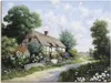 ARTland Leinwandbild Das Landhaus Größe: 80x60 cm Produktbild-Vorschau 1