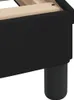 vidaXL Bettgestell "Dover" Schwarz 100x200 cm Samt Produktbild-Vorschau 8