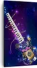 Bild auf Leinwand - Leinwandbild - Gitarre Instrument Musik Produktbild-Vorschau 1