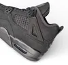 Nike Air Jordan 4 (GS) Black Cat - 38.5 Größe: 38.5 Produktbild-Vorschau 3