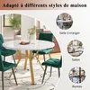 okwish: Tavolo da pranzo, tavolo da cucina, tavolo rotondo Anteprima dell’immagine prodotto 11