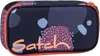 A pencil case with a colorful abstract pattern. Podgląd zdjęcia produktu