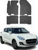 2017-2025 Suzuki Swift tappetini in gomma nera 4 pz Anteprima dell’immagine prodotto 14