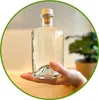 18 Glasflaschen 500 ml leer zum selbst Befüllen mit Korken Produktbild-Vorschau 5