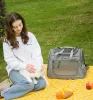 Transporter Torba Na Kółkach  Dla Psa Kota Z Uchwytem Szary Podgląd zdjęcia produktu 3