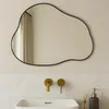 A bathroom sink area with a mirror, faucet, and soap dispenser. Produktbild-Vorschau